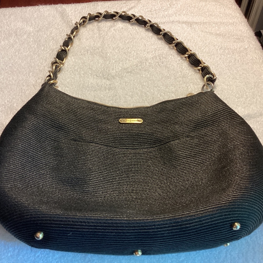 Eric Javits New York Straw Shoulder Bag - image 1